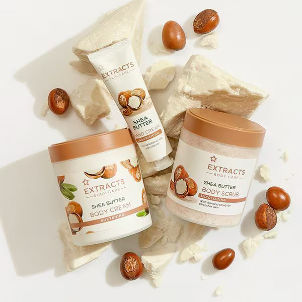Superdrug Extracts Shea Butter Body Cream 475ml (British brand)