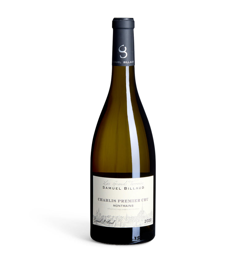 Samuel Billaud Montmains Chablis Premier Cru 2020 white wine 75cl (British brand)
