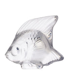 Lalique crystal fish sculpture, UK version