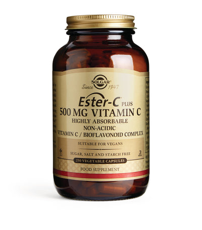 Solgar Ester-C Plus Vitamin C Vegetable Capsules Immunity Support Supplement 250 x 500mg