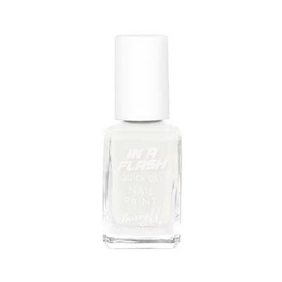 Barry M In A Flash Quick Dry Nail Paint Whirl White