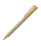 Graf von Faber-Castell Gold-Trim Hornbeam Wood Bloom ballpoint pen, UK version