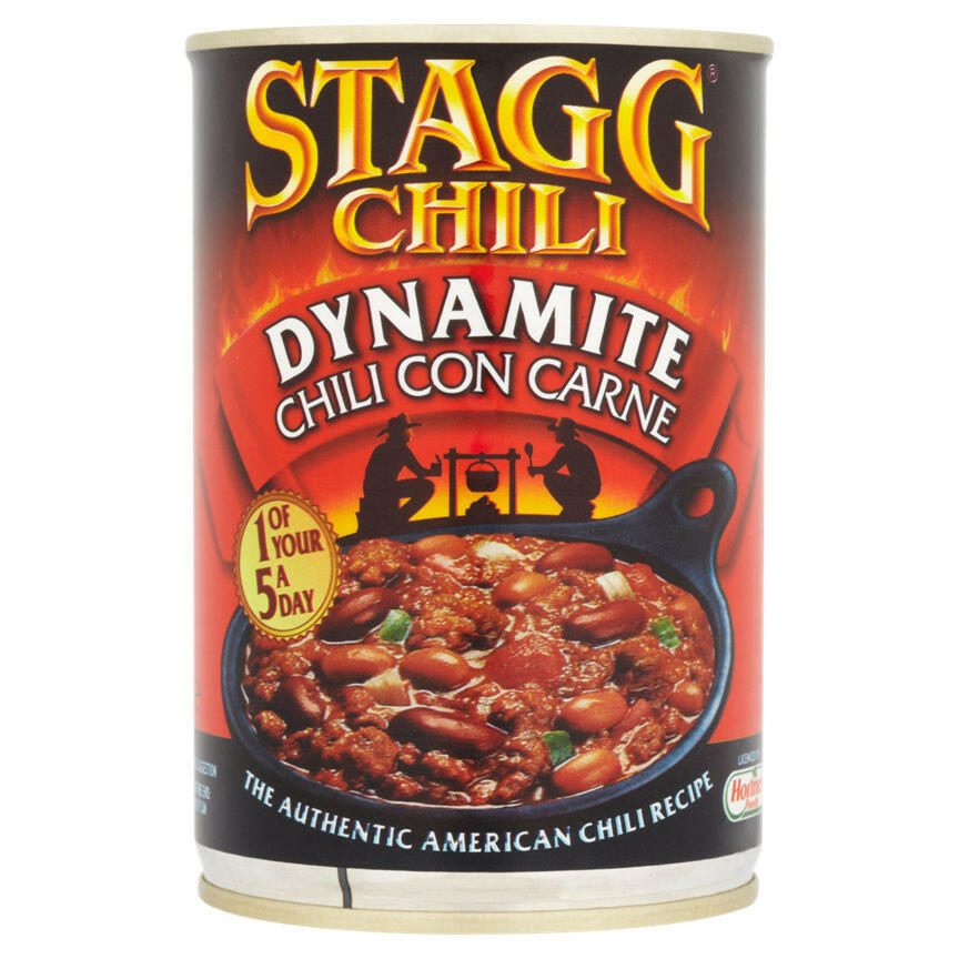Stagg Chili Dynamite Hot Chili Con Carne Canned & Packaged Food ASDA
