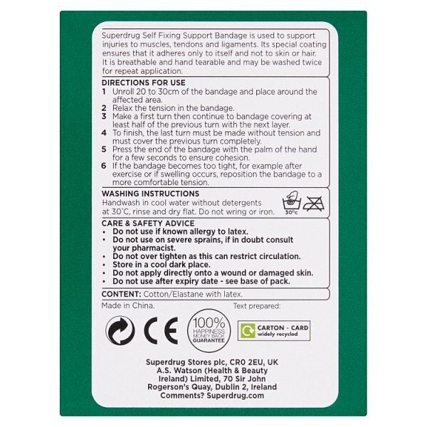 Superdrug Adhesive Bandage 7cm x 4m GOODS Superdrug
