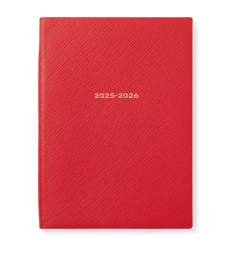 Leather Weekly Planner with Gilt-Edged Pages 19.5cm x 14cm