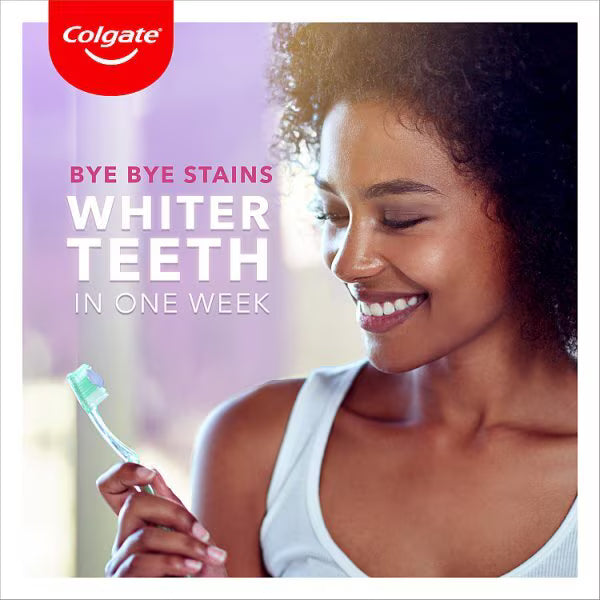 Colgate Max White Bye Stains toothpaste 75ml, imported from the UK