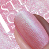 Nails.INC Addison Pink Iridescent Nail Polish 14ml, imported from the UK