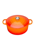 Le Creuset cast iron round casserole dish 30cm, UK version