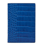 Smythson croc-embossed leather passport cover (British brand)