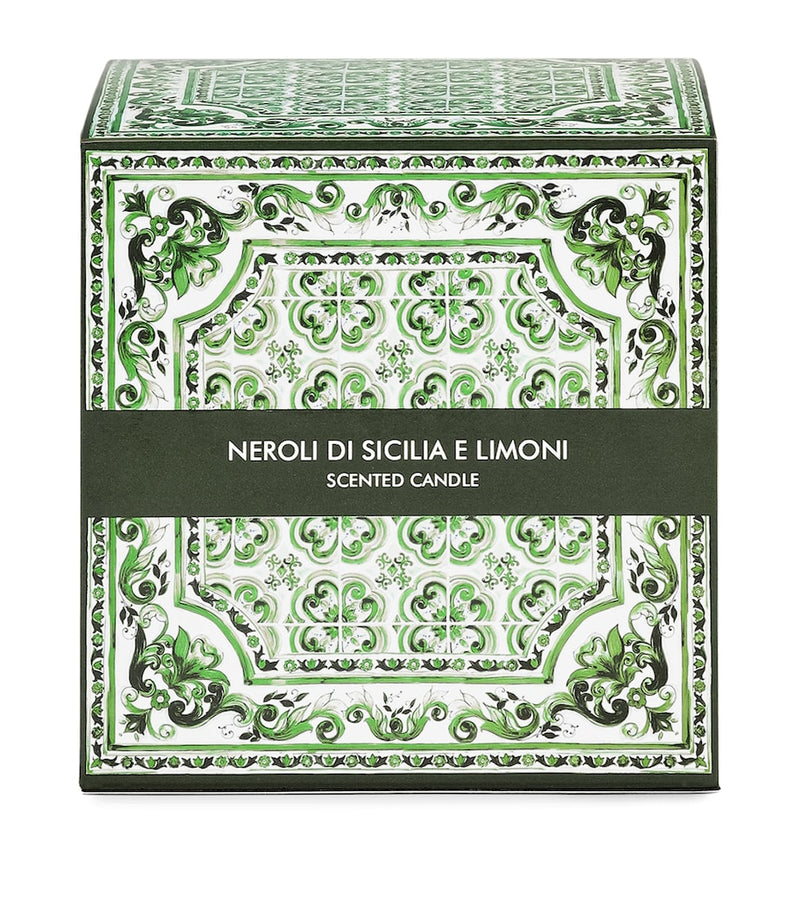 Dolce&Gabbana scented candle Majolica Verde neroli lemon 380g - British product