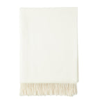 Harrods of London cashmere fringed throw 140cm x 190cm, UK version