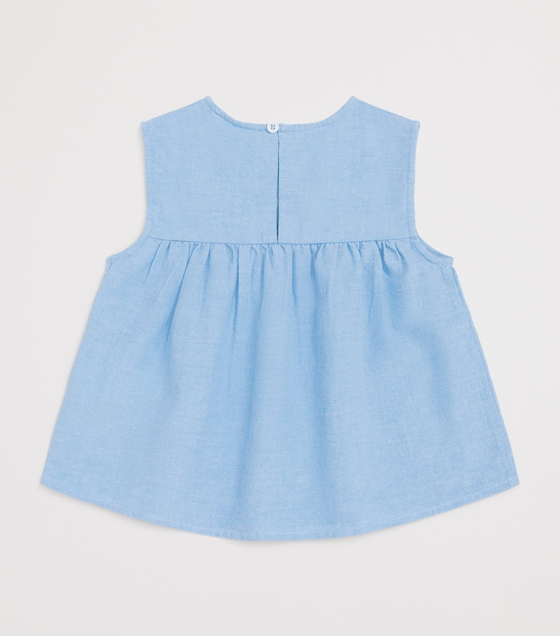 Louise Misha cotton embroidered Malaya blouse 5-10 years, UK version