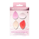 Brushworks Everything Face Sponge Set Professional Makeup Application