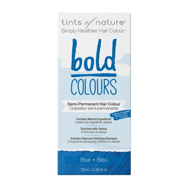 Tints of Nature Semi-Permanent Hair Colour Bold Blue 70ml GOODS Superdrug