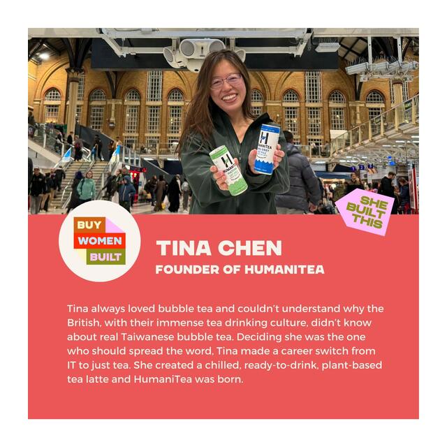 HumaniTea Matcha Oat Milk Green Tea Latte 250ml - McGrocer