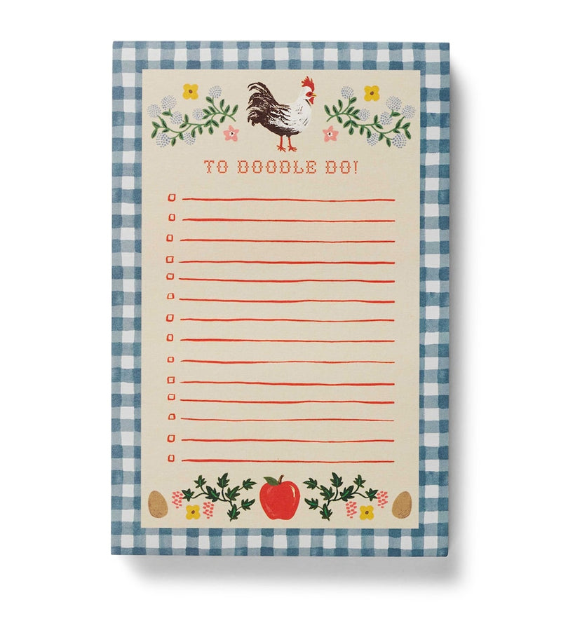 Rifle Paper Co. Home Sweet Home notepad, UK version