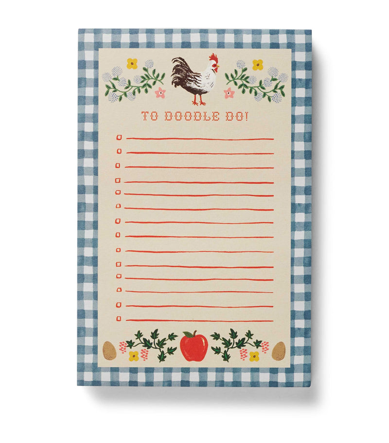 Rifle Paper Co. Home Sweet Home notepad, UK version