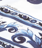 Dolce&Gabbana Casa Cotton Majolica King Fitted Sheet (300cm x 300cm)