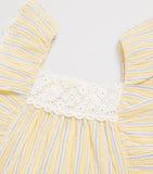 Louise Misha cotton stripe Gia blouse for children 3-10 years, UK version