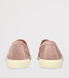 Santoni suede Detroit loafers (British brand)