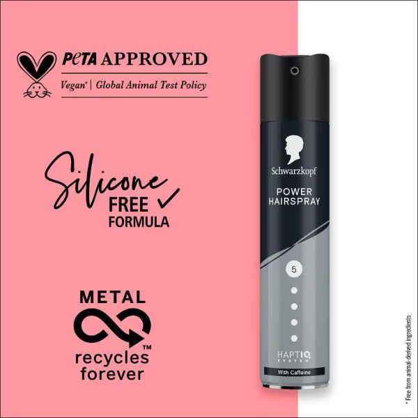 Schwarzkopf Styling Power Hairspray 250ml (British brand)