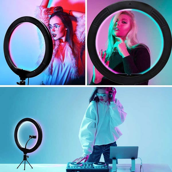 Rio Studio RGB Ring Light 30cm, imported from the UK.