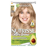 Garnier Nutrisse 8.13 Medium Beige Blonde Permanent Hair Dye Kit