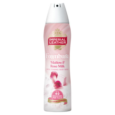Imperial Leather Mallow & Rose Milk Foamburst Body Wash 200ml