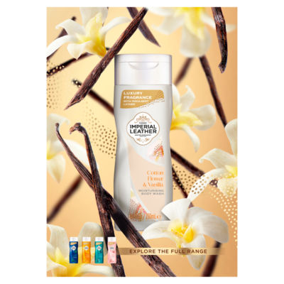 Imperial Leather Cotton Flower & Vanilla shower gel 250ml, UK version