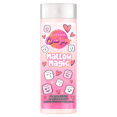 Cussons Creations Mallow Magic bubble bath 500ml - British product
