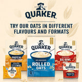 Quaker Golden Syrup porridge sachets 6x49.6g, imported from the UK