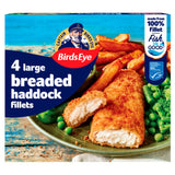 Birds Eye Breaded Haddock Fillets 440g - 4 Pack