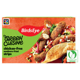 Birds Eye vegan chicken free Southern fried strips 210g - British product