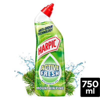 Harpic toilet cleaning gel Mountain Pine 750ml, UK version