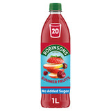 Robinsons Summer Fruits No Added Sugar Squash 1L