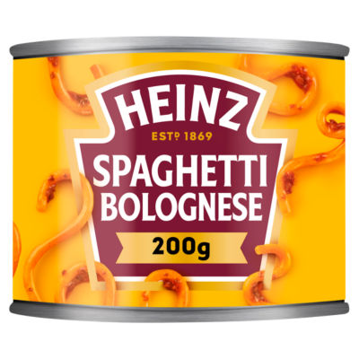 Heinz Spaghetti Bolognese 200g (British brand)