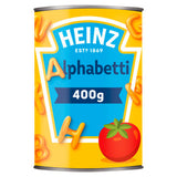 Heinz Alphabetti Pasta Shapes in Tomato Sauce 400g