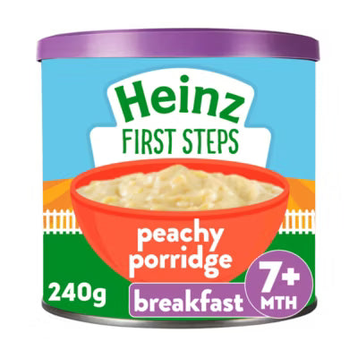 Heinz peach multigrain porridge 220g - British product