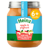 Heinz By Natura Apple & Yoghurt Fruit-Based Baby Food 120g for 6+ Months