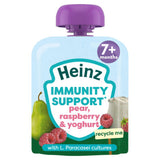 Heinz pear, raspberry & yogurt baby food pouch 85g, UK version