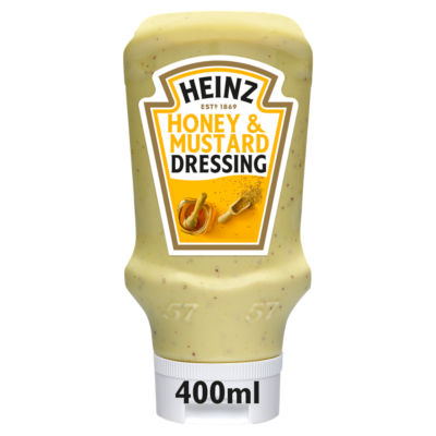 Heinz honey mustard dressing 405g bottle, UK version