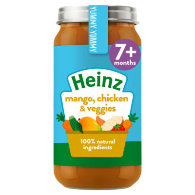 Heinz By Nature Mango, Chicken & Veggies Baby Food 200g for 7+ Months