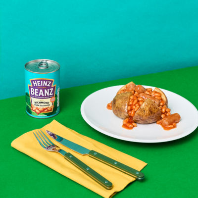 Heinz Baked Beans & Richmond Sausages 200g, UK version
