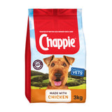 Chappie dry dog food chicken & wholegrain cereal 3kg - British product