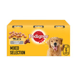 Pedigree Adult Wet Dog Food Mixed in Loaf Canned Dog Food 6 x 400g