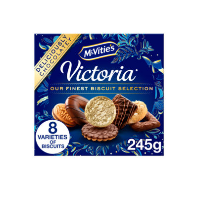 McVitie's Victoria biscuit selection 245g, imported from the UK