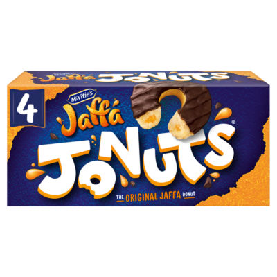 McVitie's Jaffa Cakes Original Jaffa Jonuts Biscuits Multipack 172g