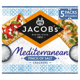 Jacobs Mediterranean Pinch of Salt Crackers 190g