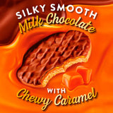 McVitie's Caramel Milk Chocolate Digestive Biscuits 250g, imported from the UK