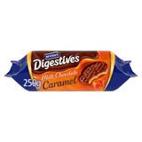 McVitie's Caramel Milk Chocolate Digestive Biscuits 250g, imported from the UK